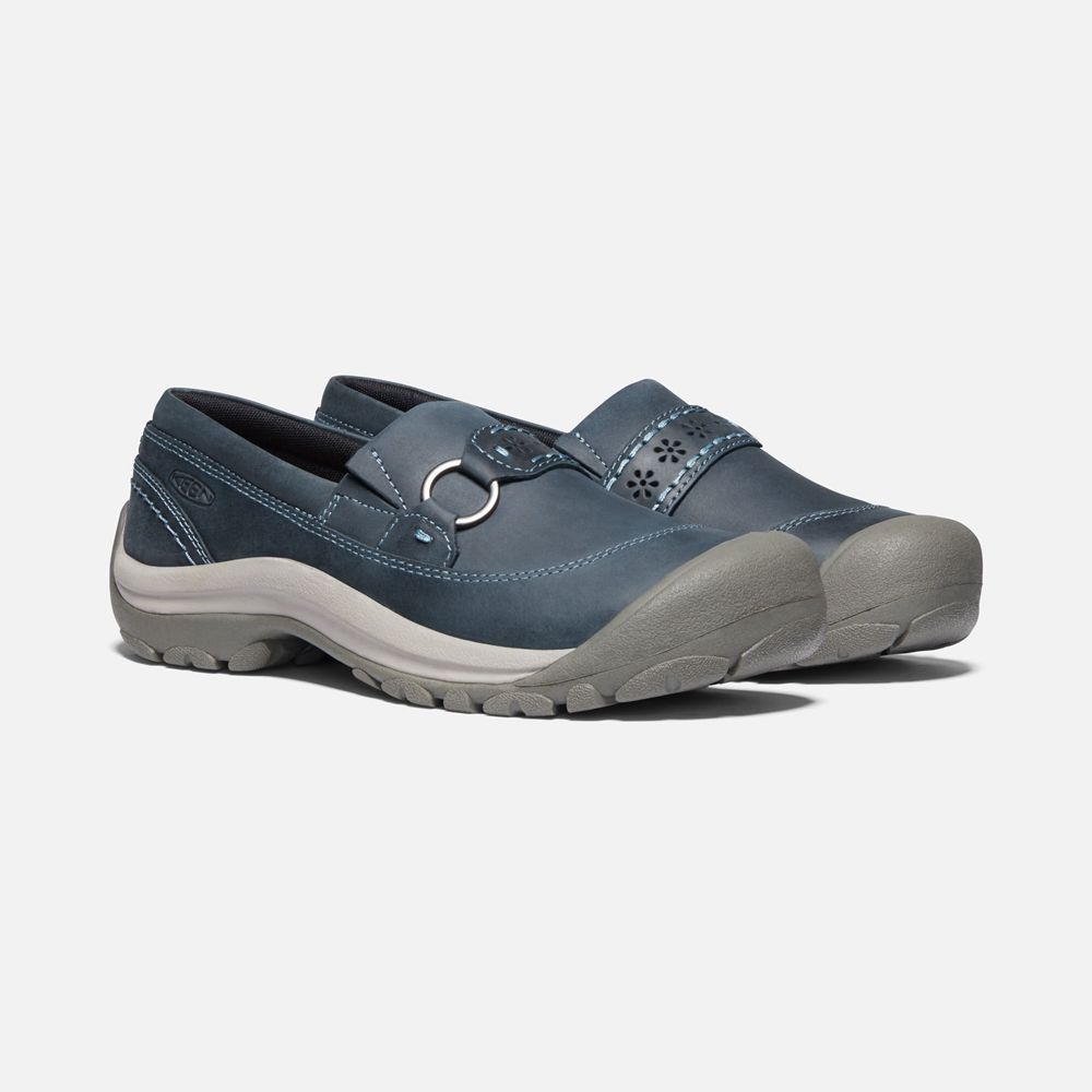 Zapatos Marca Keen Mexico Azules/Grises - Mujer Kaci Iii - JU7312604